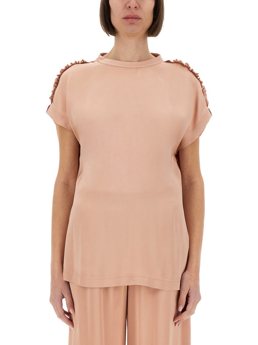 Fabiana Filippi Relaxed Fit Viscose T-Shirt