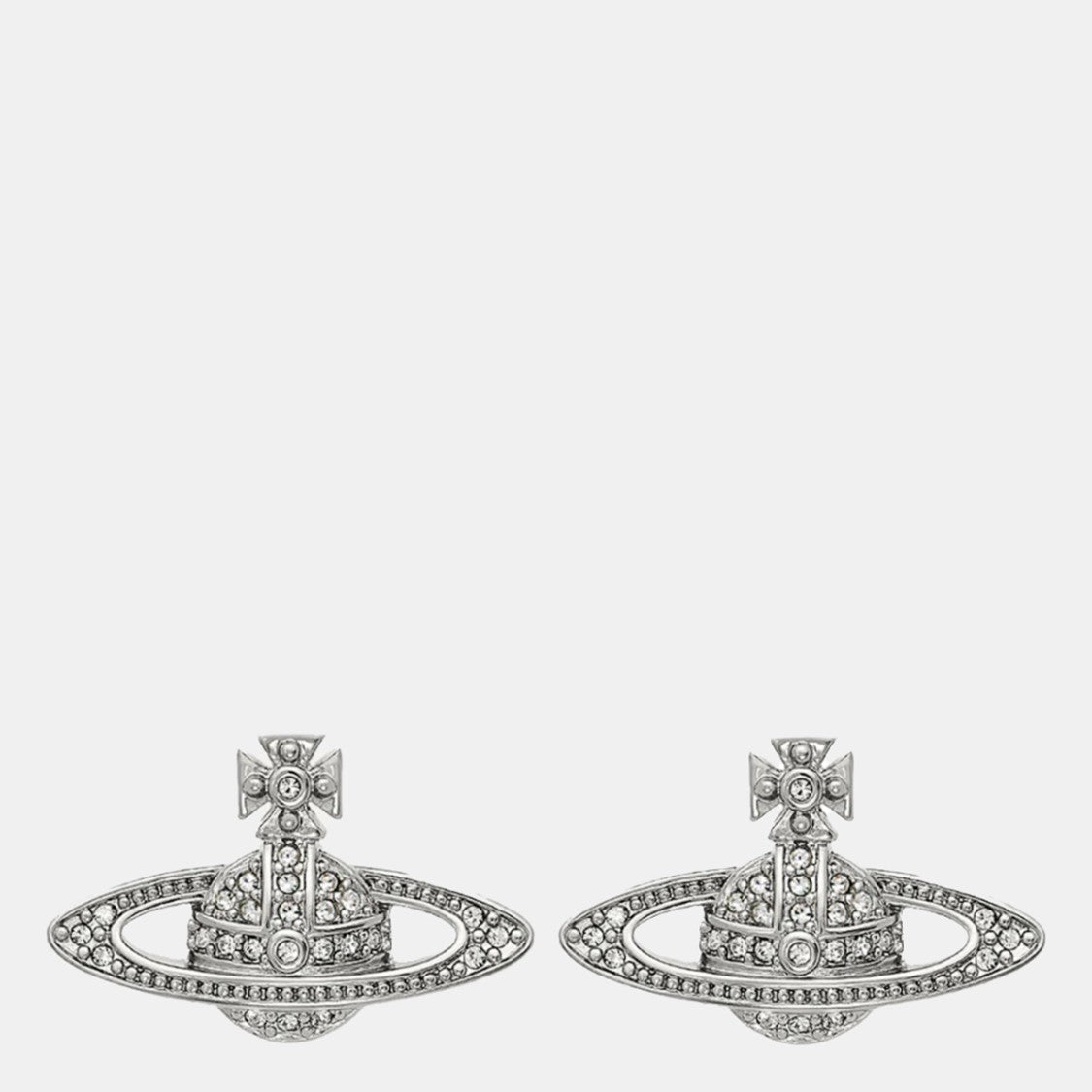 Vivienne Westwood Silver-Tone Earrings With Orb