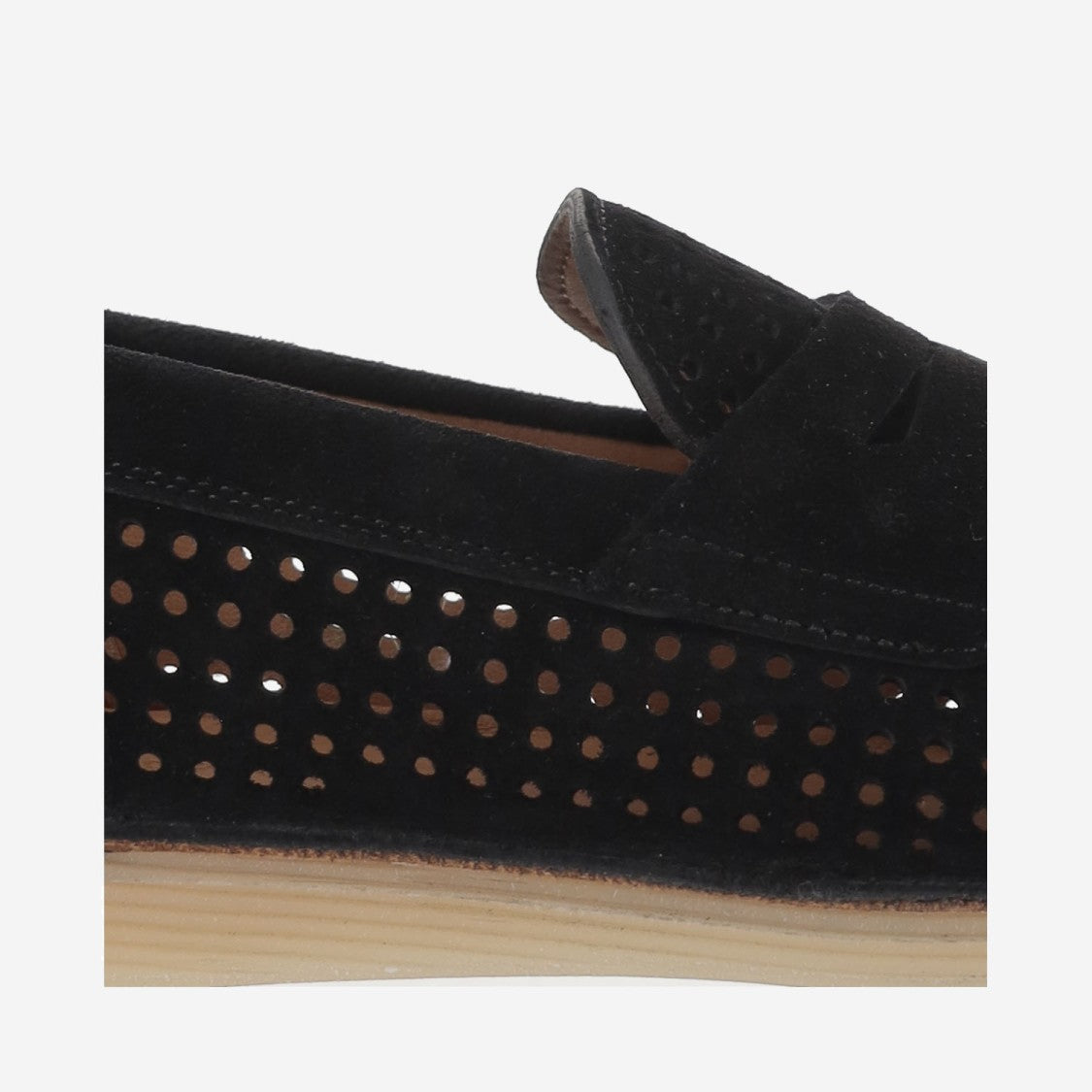 Dolce & Gabbana Perforated Leather Loafers