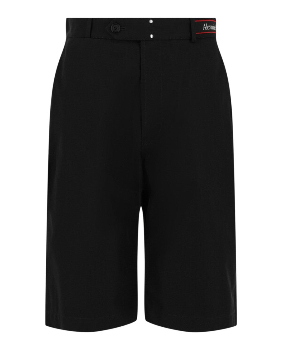 Alexander Mcqueen Logo Tape Shorts