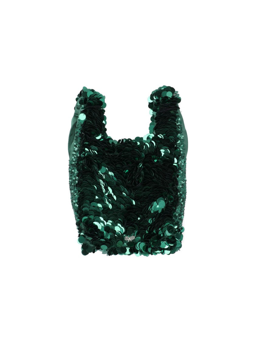 Anya Hindmarch "Perrier" Mini Tote Bag – Green