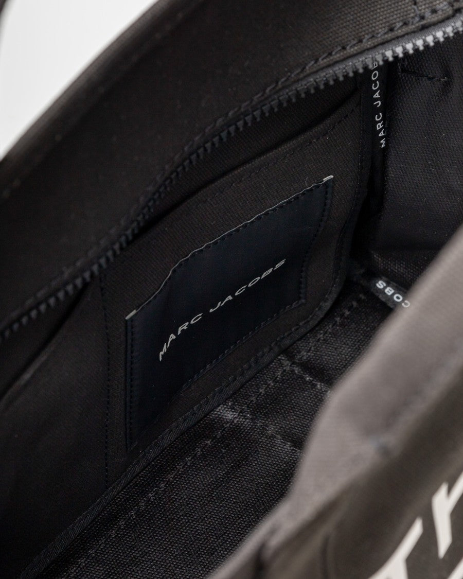 Marc Jacobs Canvas Tote Bag With Printed Logo Design