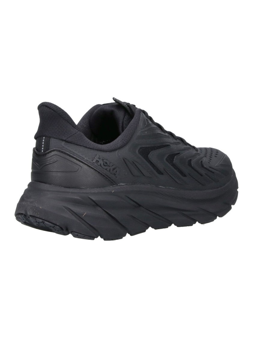 Hoka Black Clifton Utl Fabric Sneakers