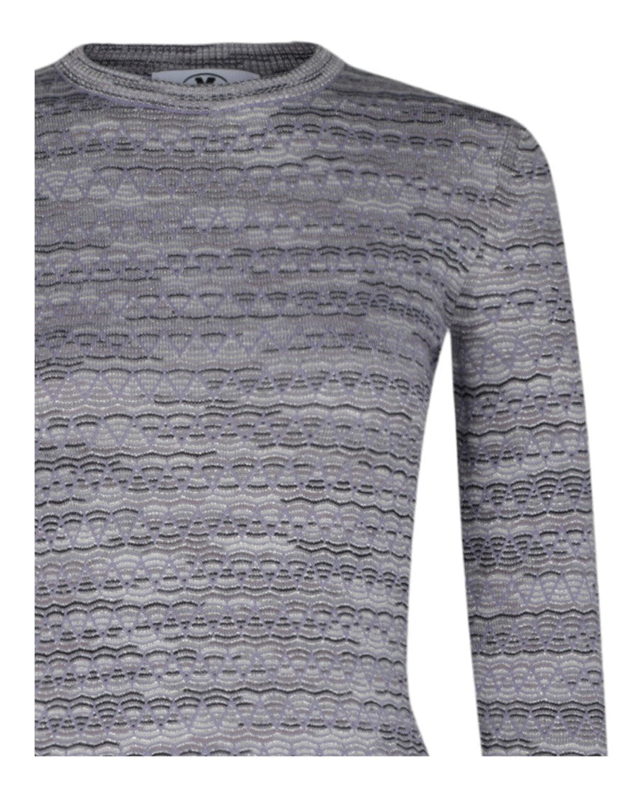 M Missoni Multi-Striped Bodycon Mini Dress