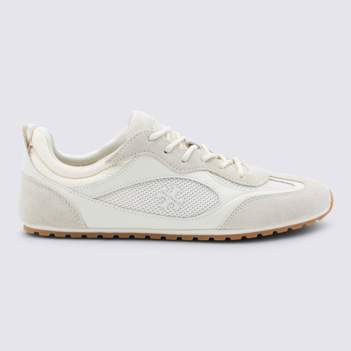 Tory Burch White Leather Sneakers
