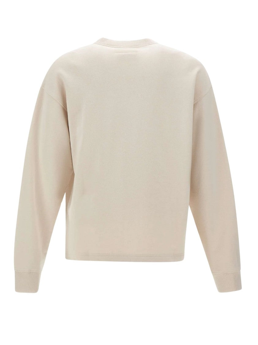 Mm6 By Maison Margiela Relaxed Fit Bold Logo Print Sweatshirt