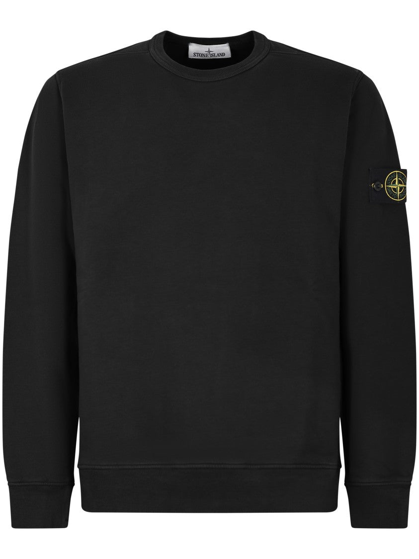 Stone Island Knit Sweater With Subtle Logo Patch