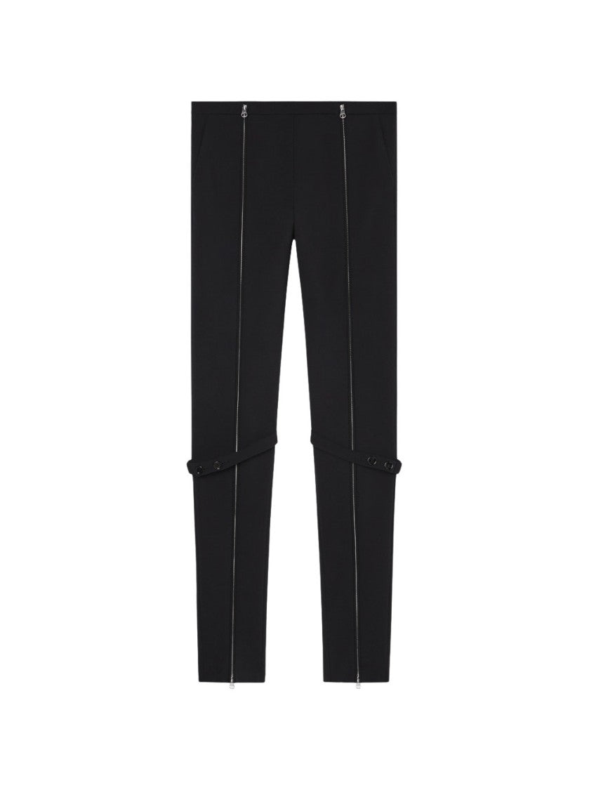 Courrèges Zipped Pants Black