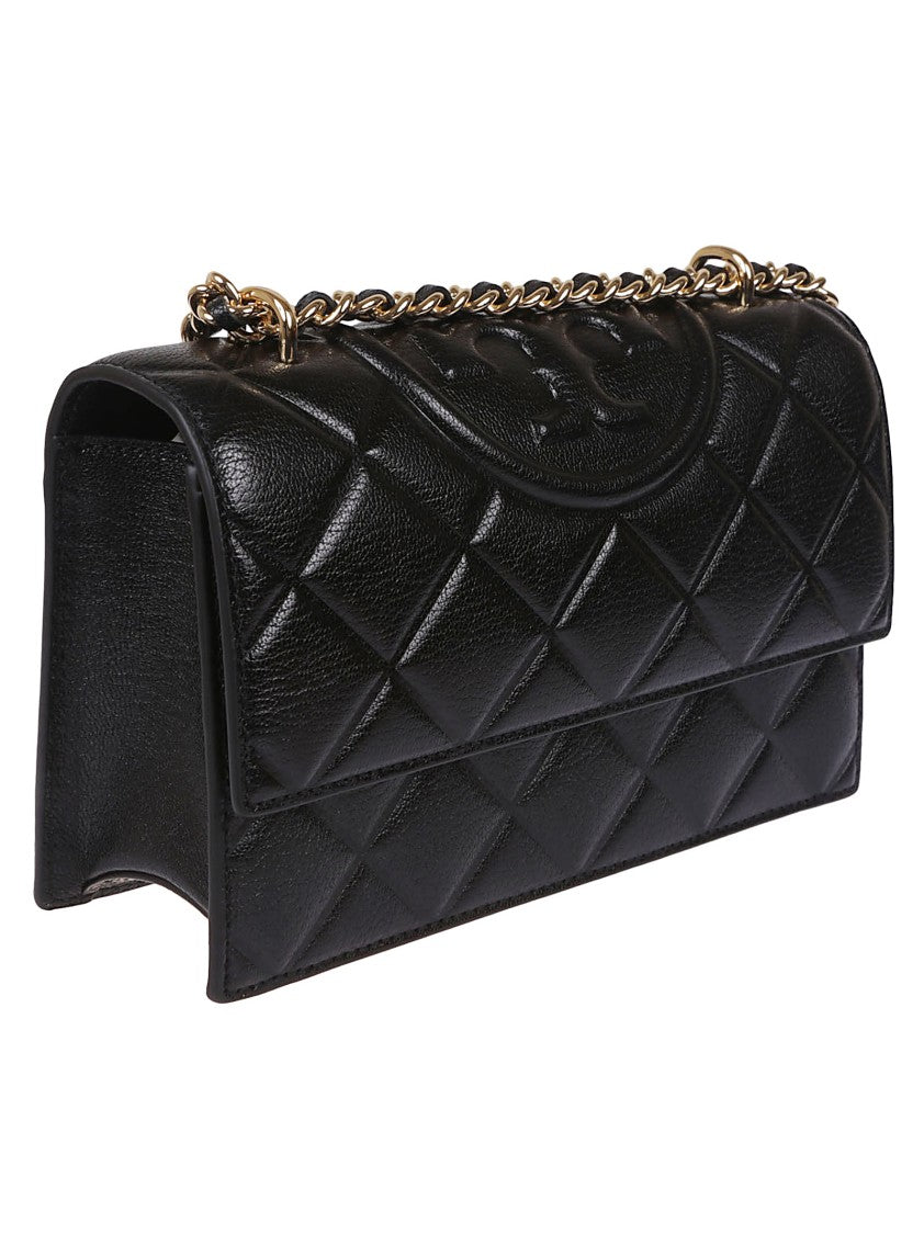 Tory Burch Fleming Quilted Leather Handbag