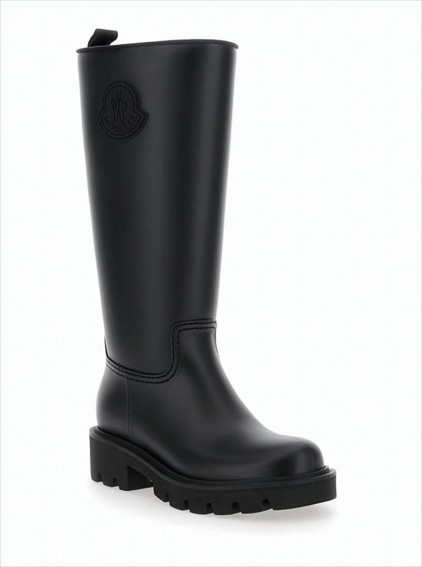 Moncler Tall Matte Finish Moncler Boots
