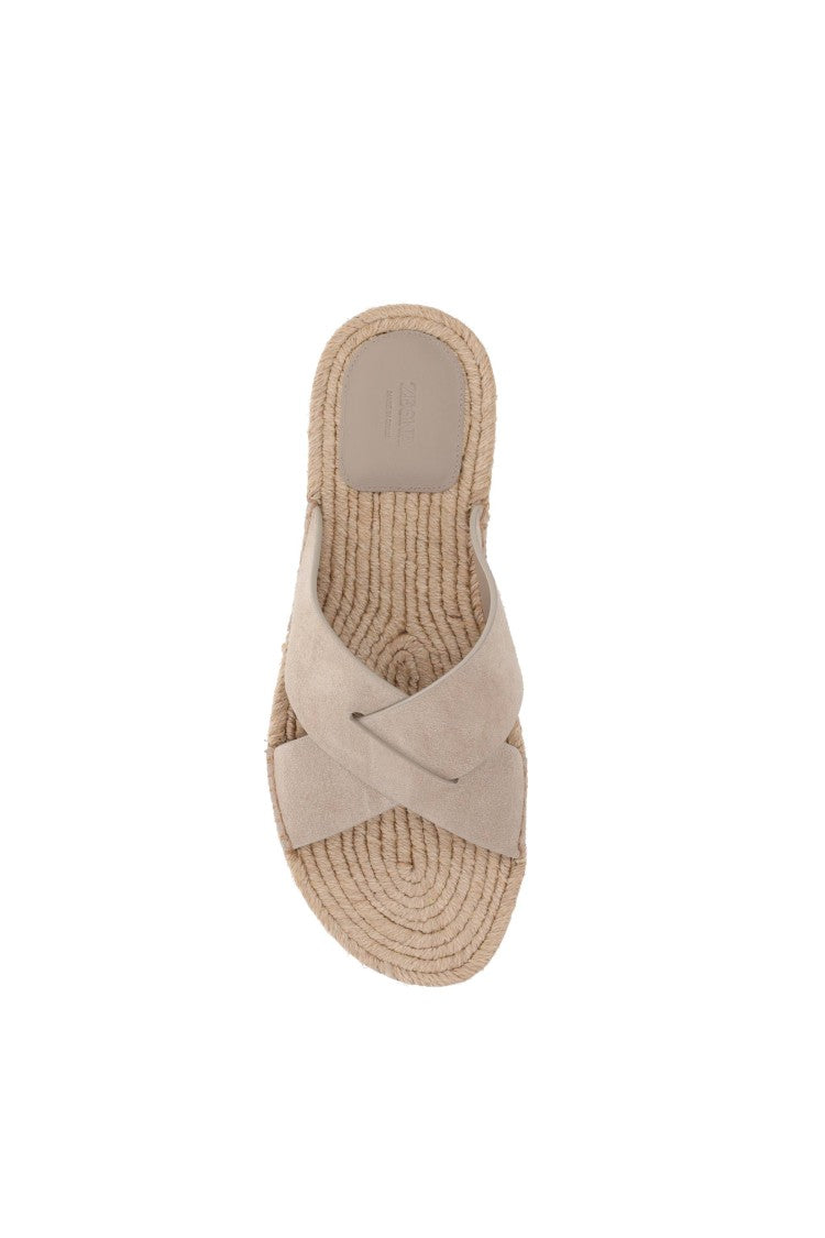 Zegna Suede Leather Smart Casual Sandals