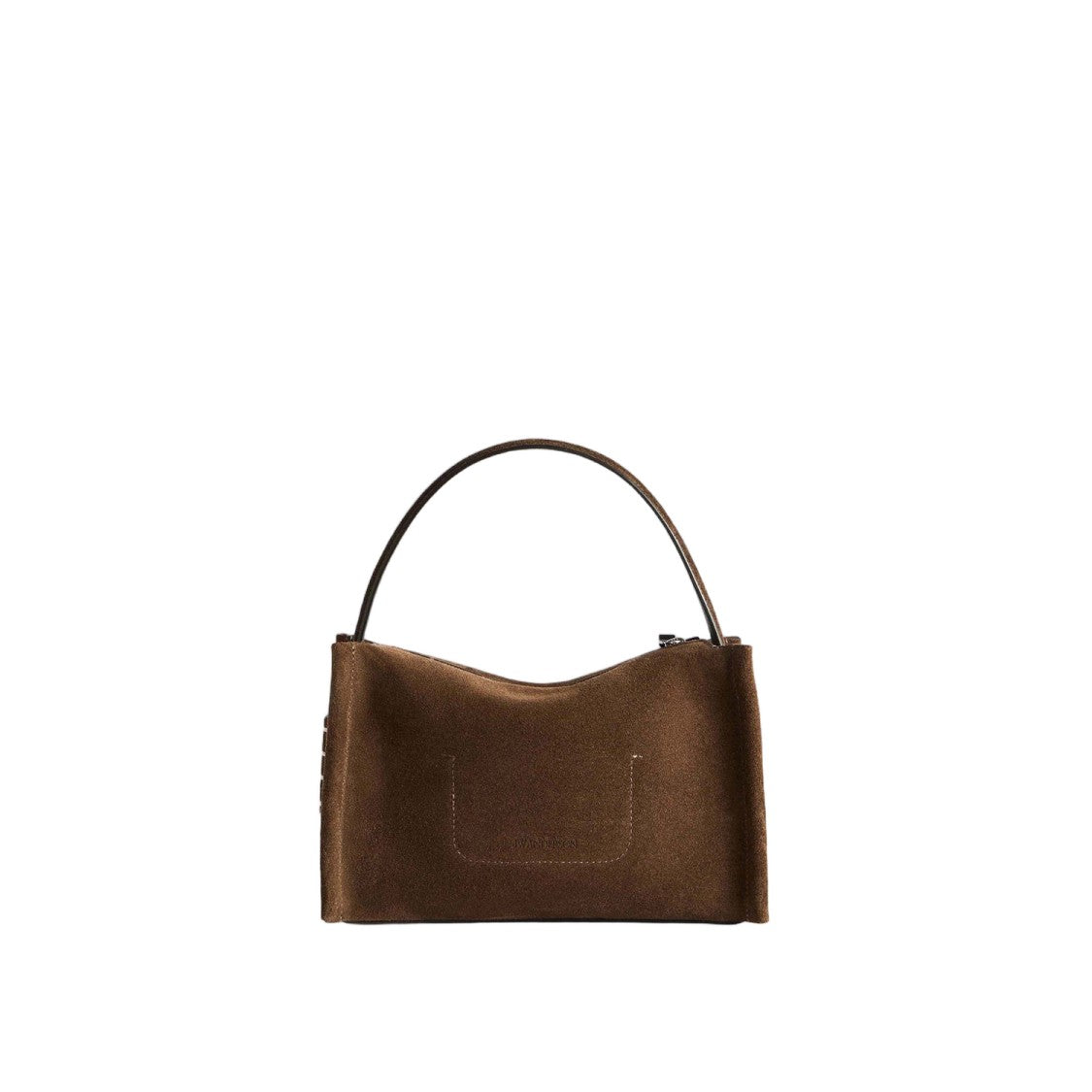 J. W. Anderson Rectangular Brown Suede Leather Handbag