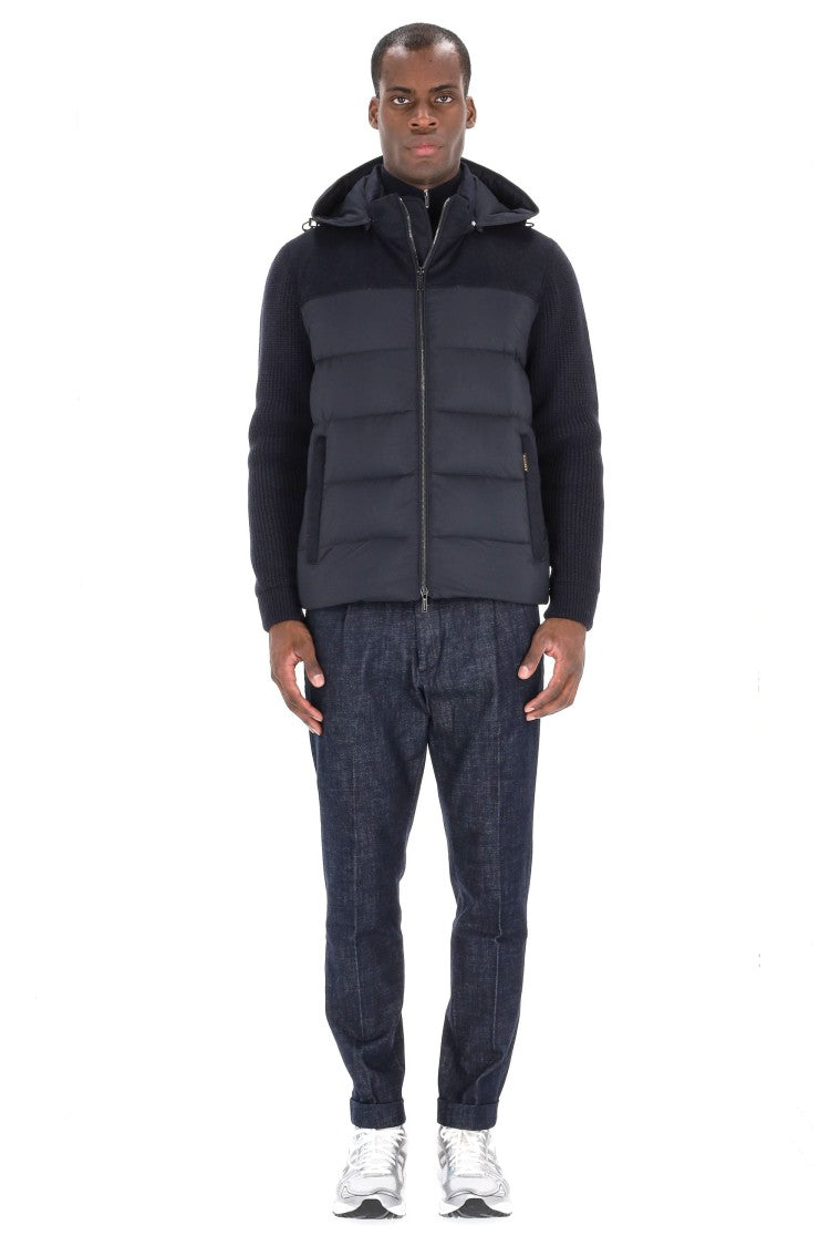 Moorer Allori-Lsm Bimaterial Down Jacket