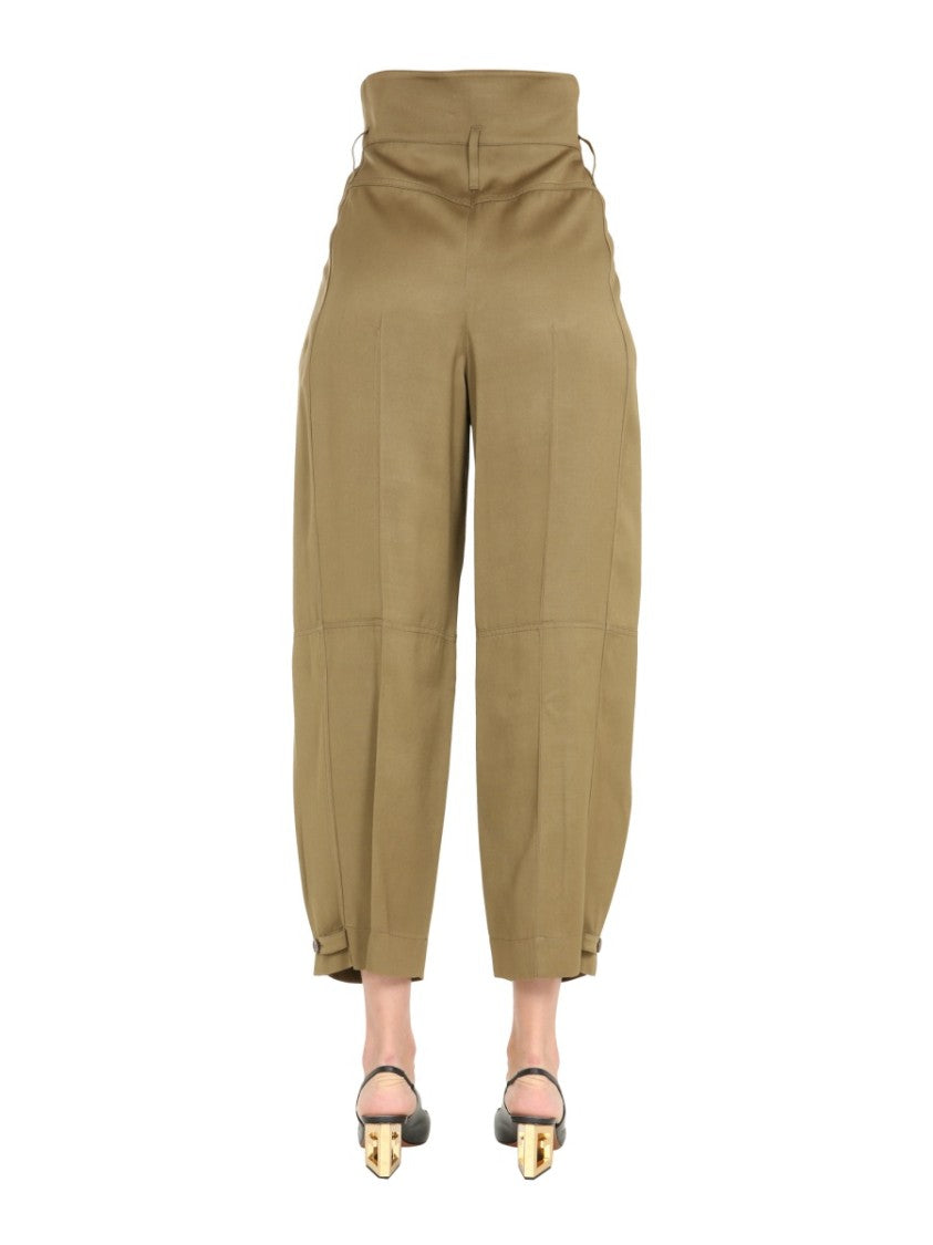 Givenchy Cropped High Waist Trousers