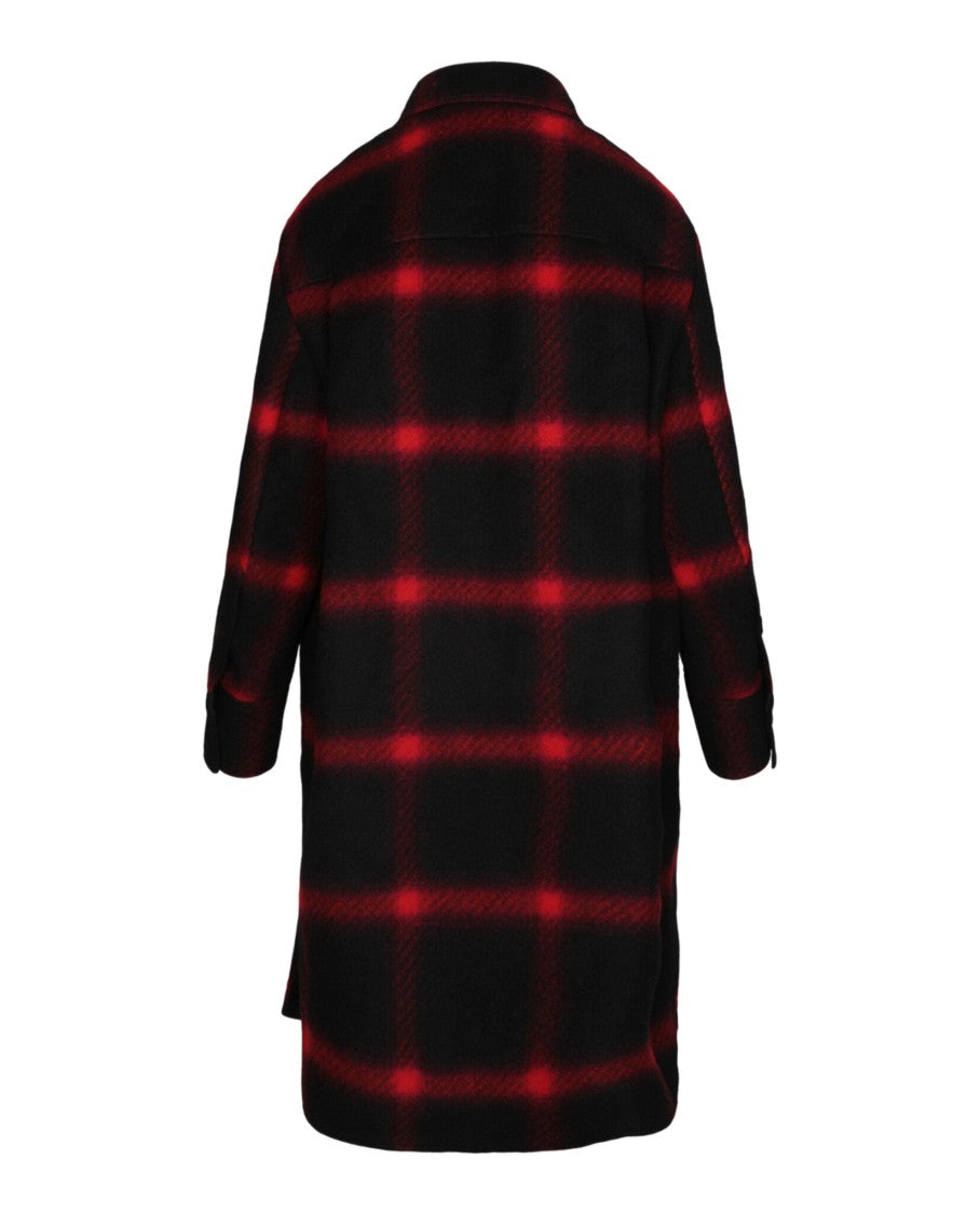 Stella Mccartney Double-Breasted Checked Coat