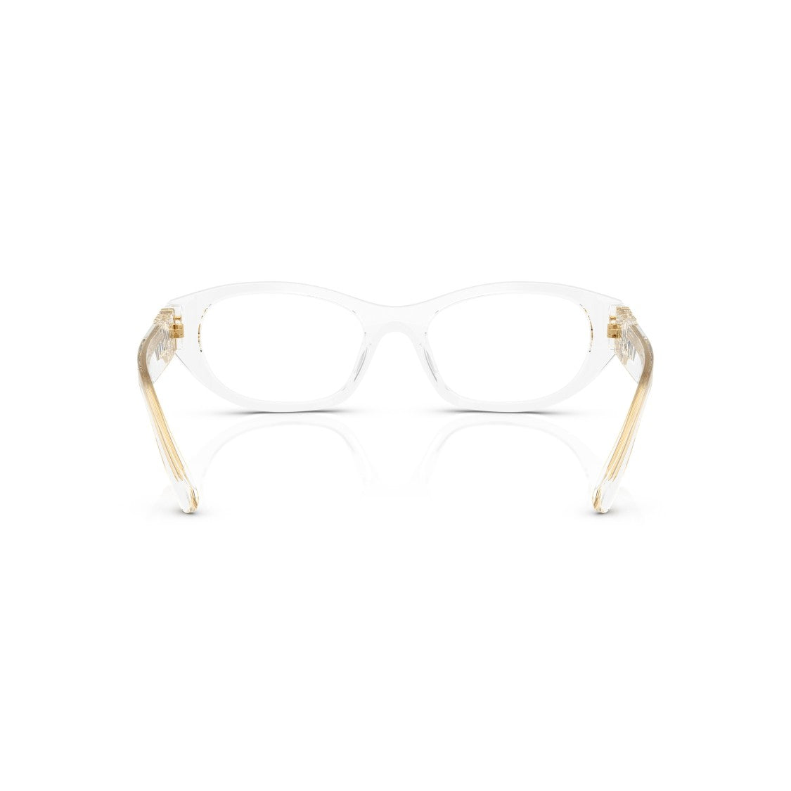 Miu Miu 0Mu 03Wv Transparent Acetate Eyeglasses