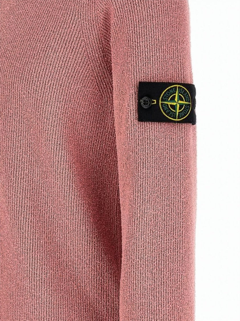 Stone Island Textured Knit Sweater