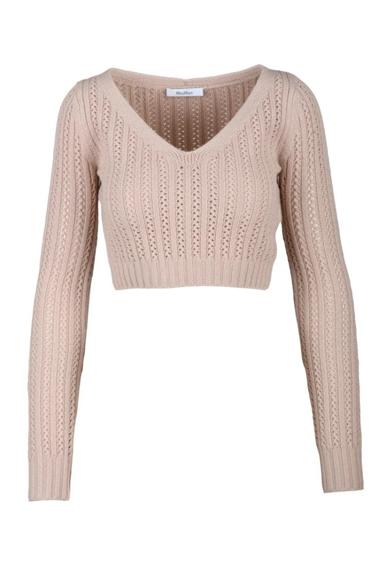 Max Mara Ifrem Short Sweater - Pink