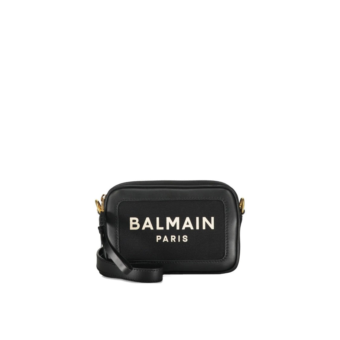 Balmain Compact Rectangular Logo Shoulder Bag