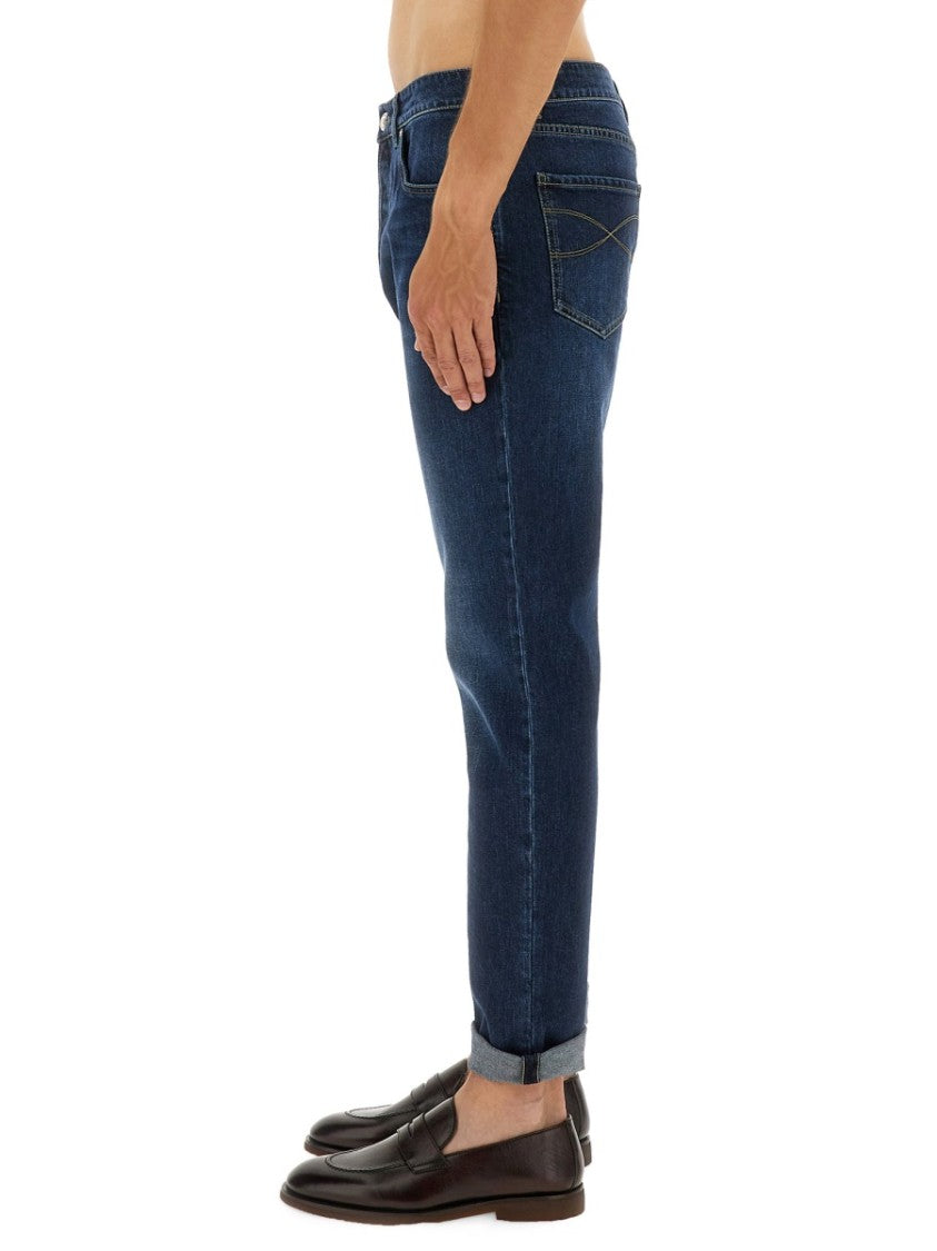 Brunello Cucinelli Relaxed-Fit Jeans With Rolled Cuffs