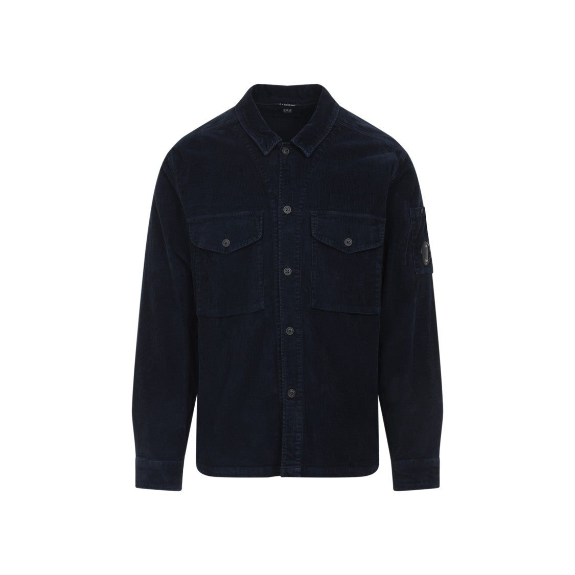C.P. Company Corduroy Dakr Blue Cotton Overshirt