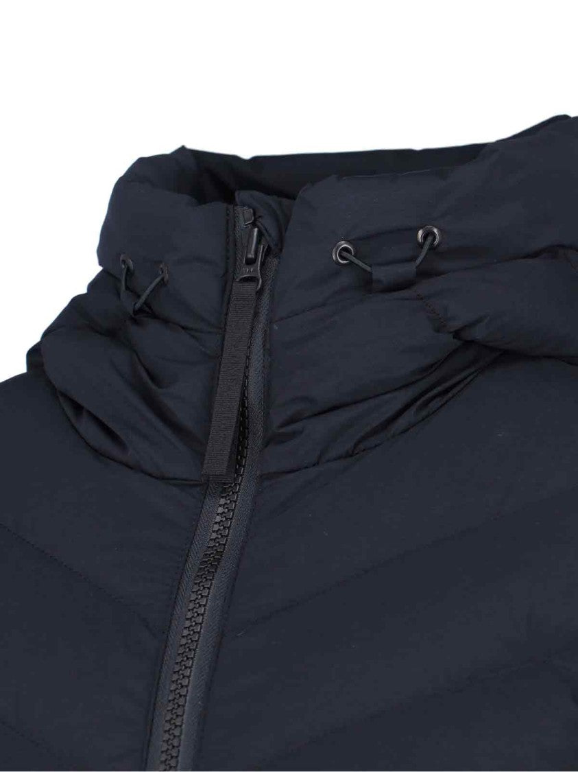 Canada Goose Black Clair Quilted Aira Fabric Coat