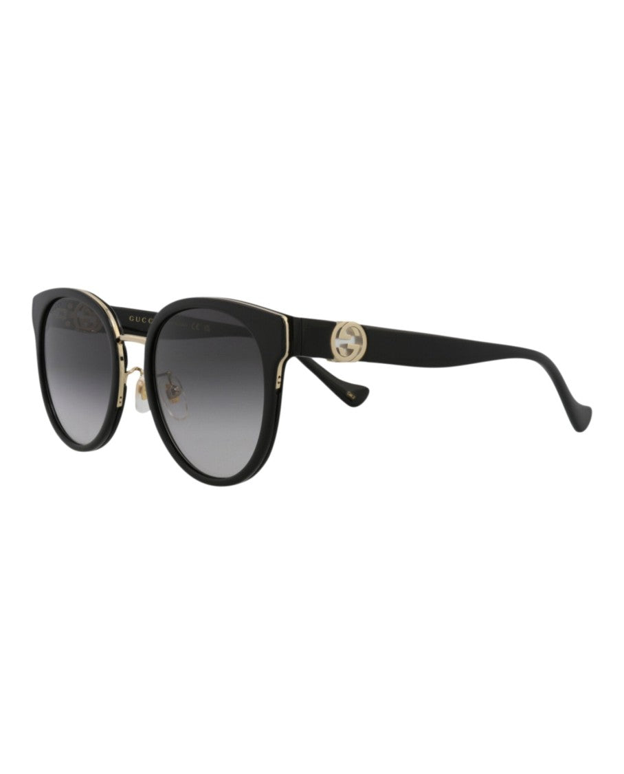 Gucci Round-Frame Injection Sunglasses