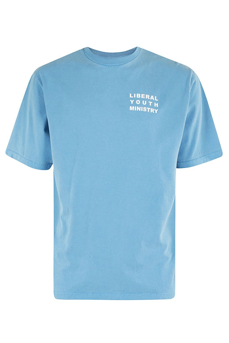 Liberal Youth Ministry Light Blue Logo T-Shirt