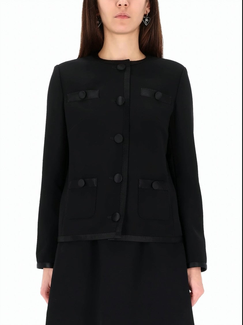 Dolce & Gabbana Black Jackets