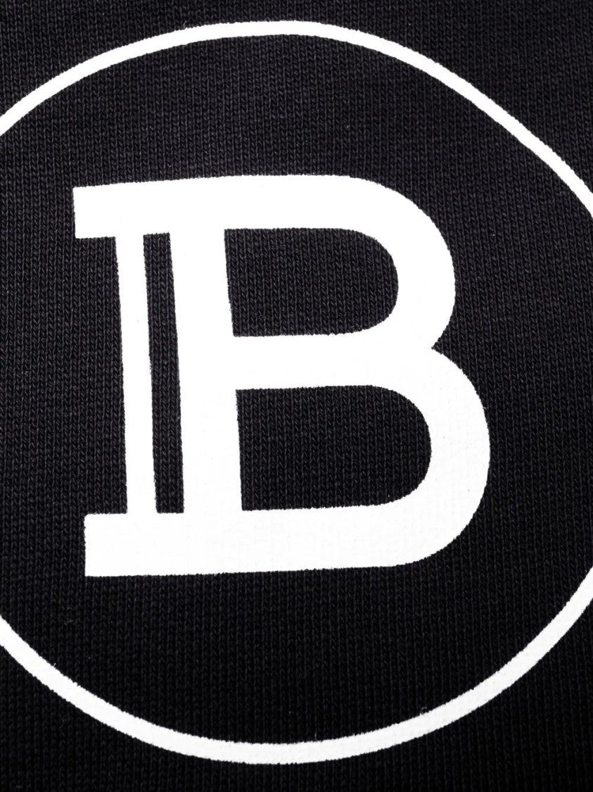 Balmain Ribbed Printed Sweatpants