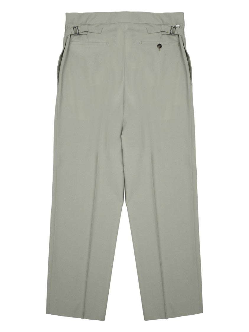 Be Able Pleated High-Waisted Trousers With Adjustable Side Tabs