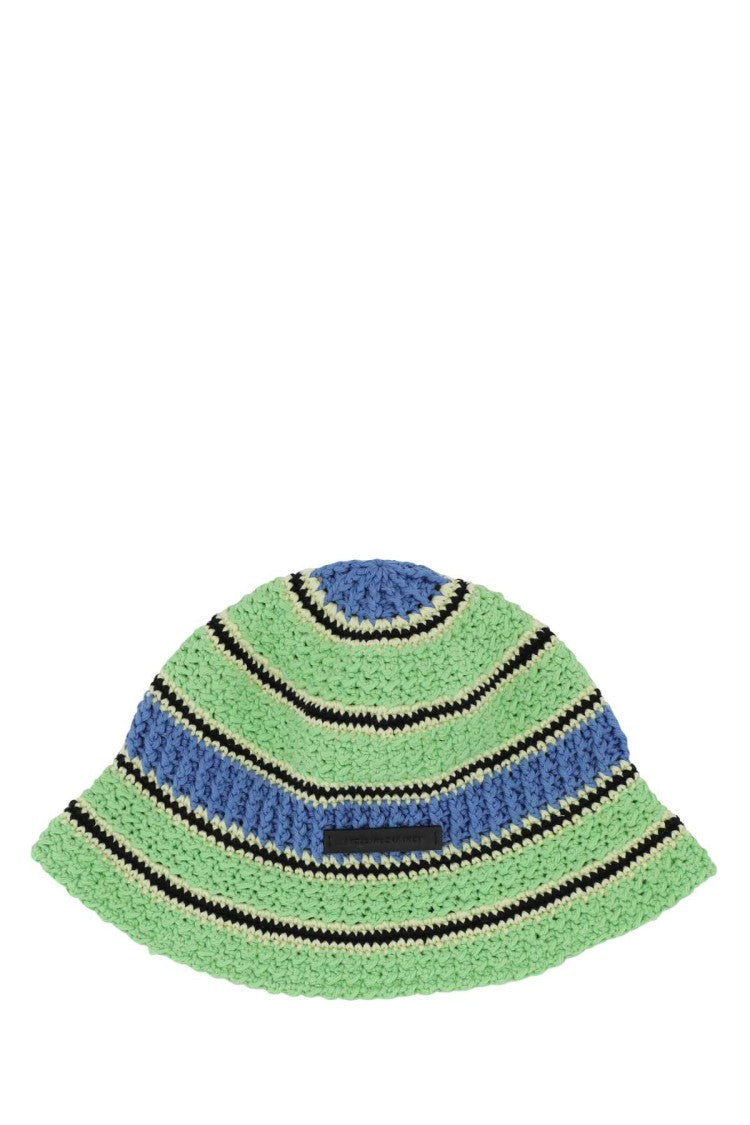 Stella Mccartney Embroidered Crochet Hat