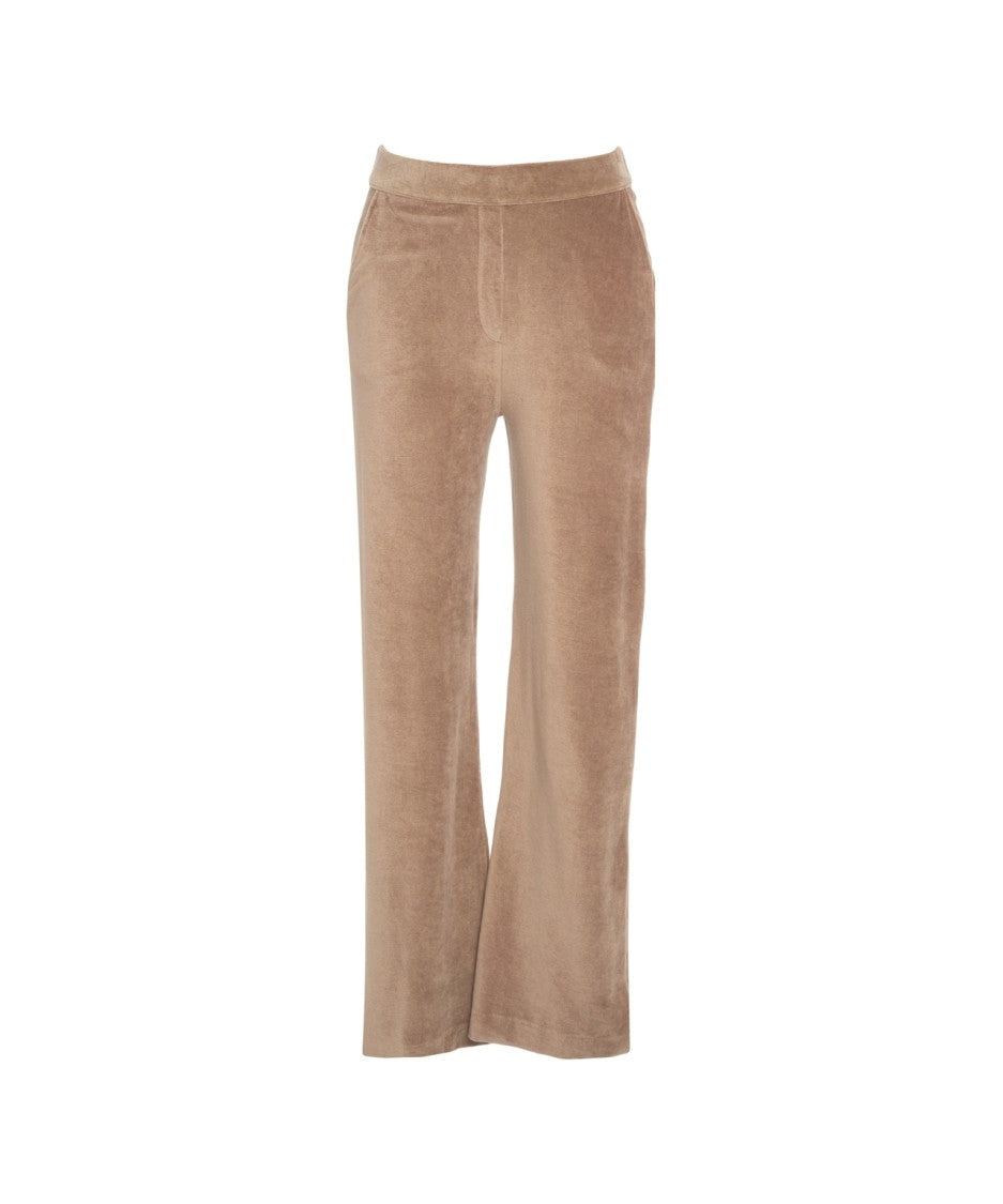 Majestic Filatures Wide-Leg Joggers With Elastic Waistband And Side Pockets