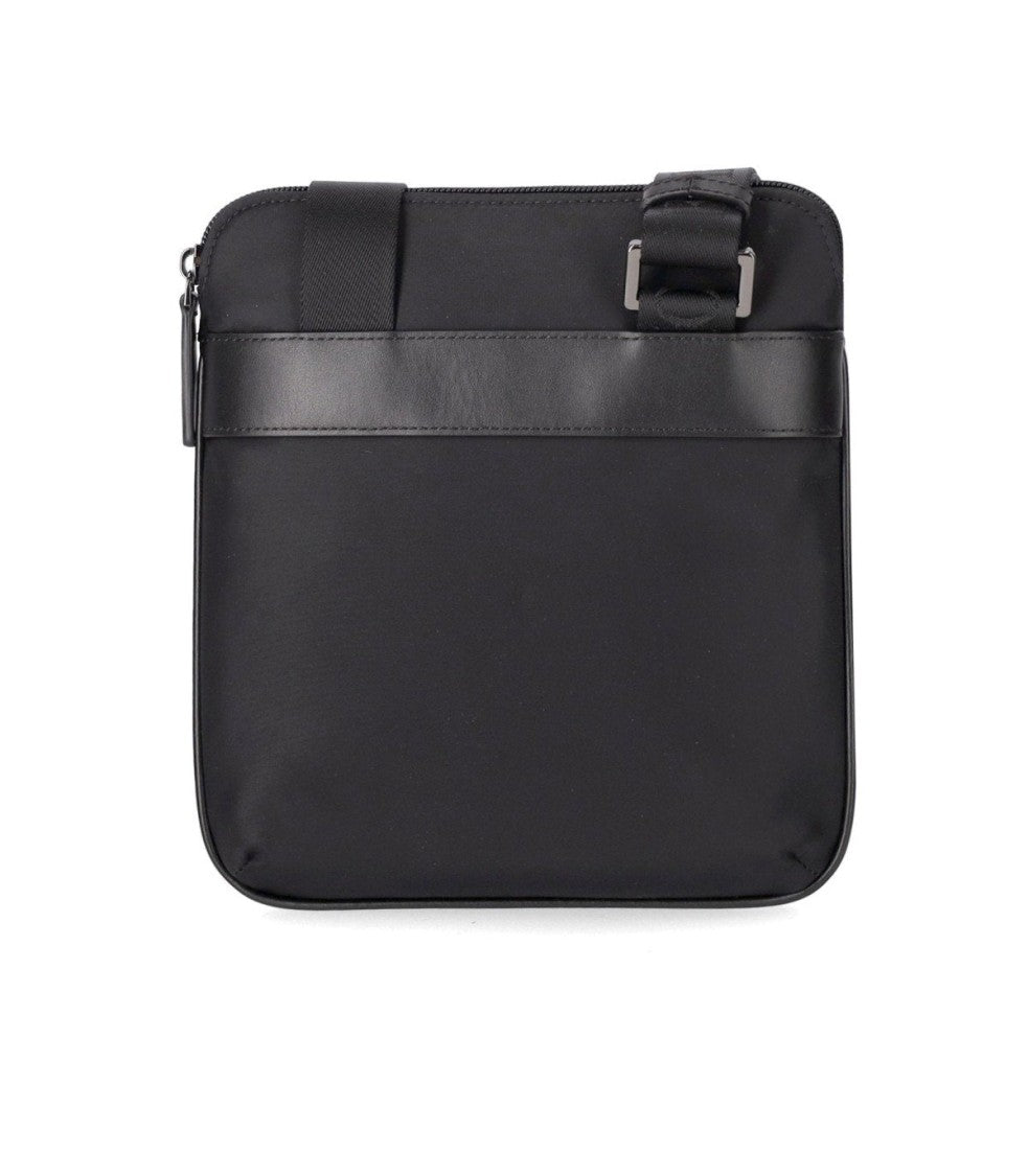 Emporio Armani Black Nylon Crossbody Bag
