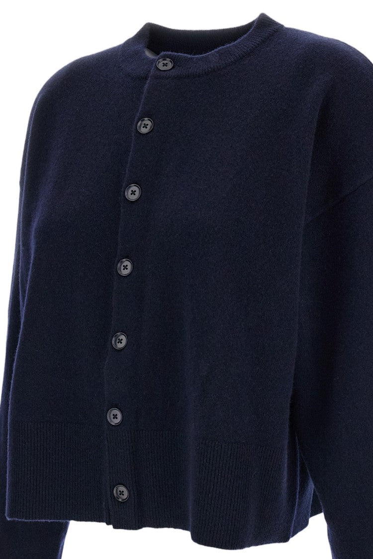 Extreme Cashmere Blue Cashmere-Blend N.170 Cardigan
