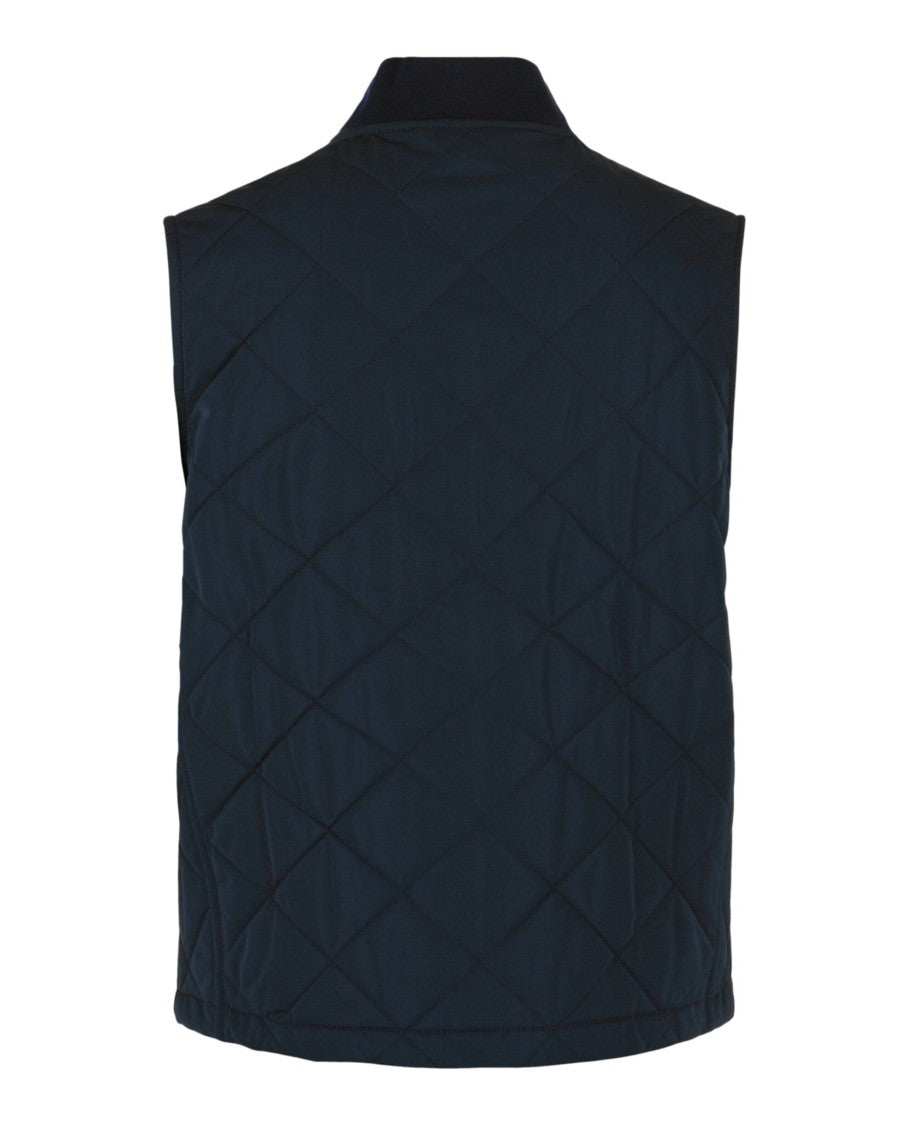 Brioni Silk-Blend Quilted Vest