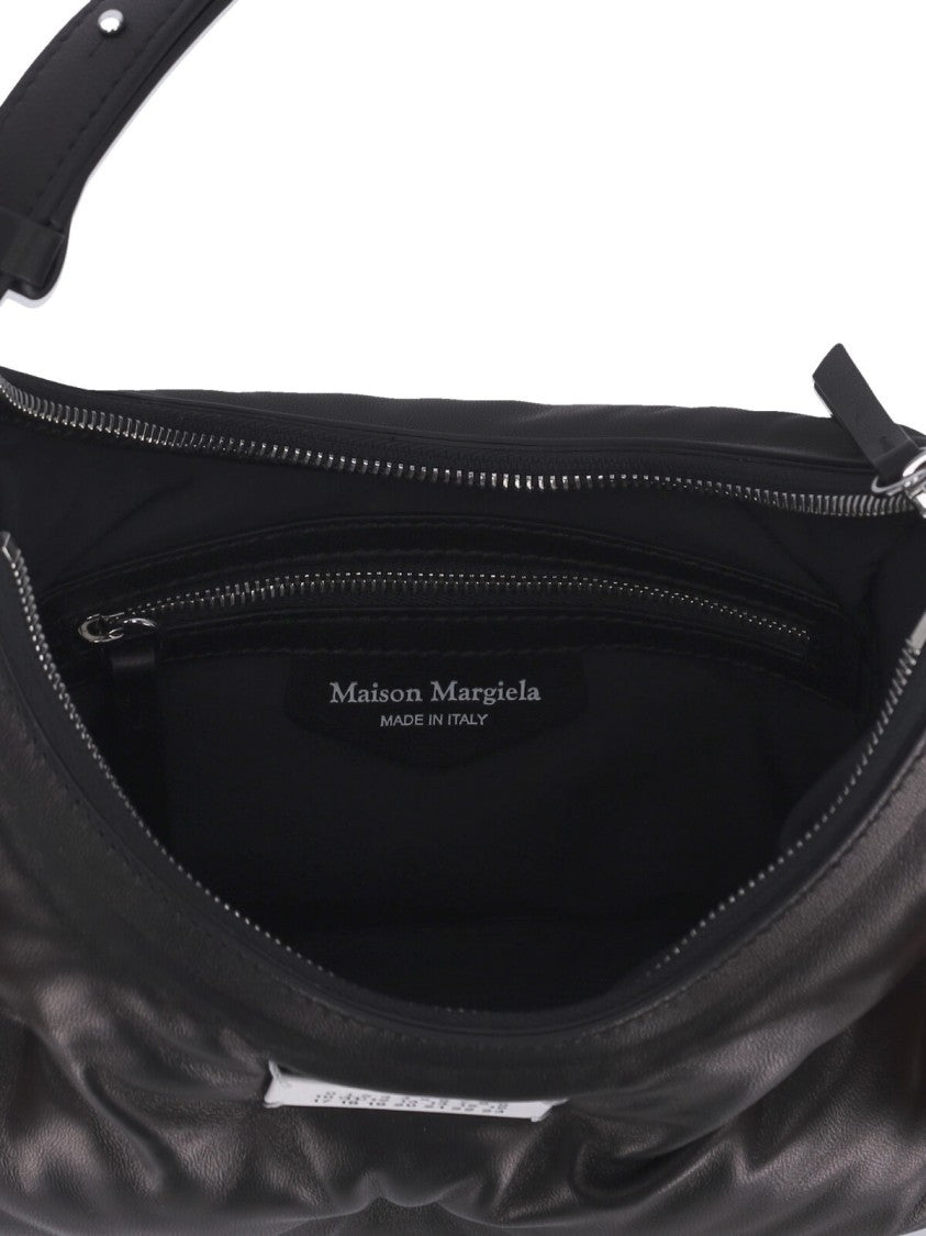 Maison Margiela Quilted Black Lamb Leather Shoulder Bag