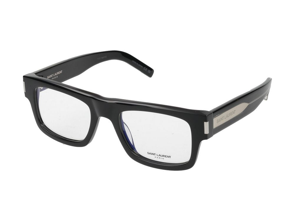 Saint Laurent Eyeglasses Sl 574 001 Black Crystal Transparent 52/21/145