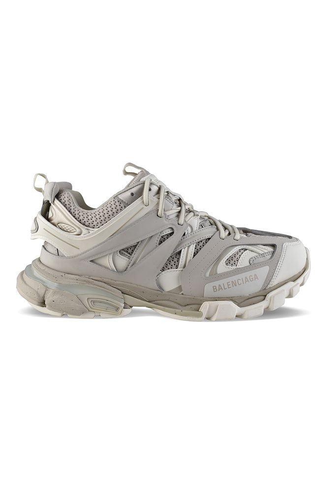 Balenciaga Beige Mesh Nylon Track Sneakers