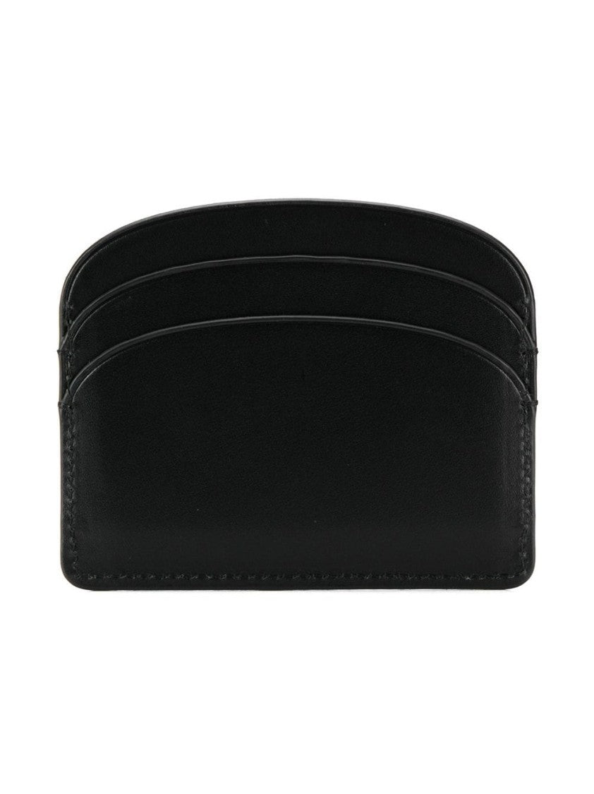 A.P.C. Half-Moon Card Holder With Multiple Slots