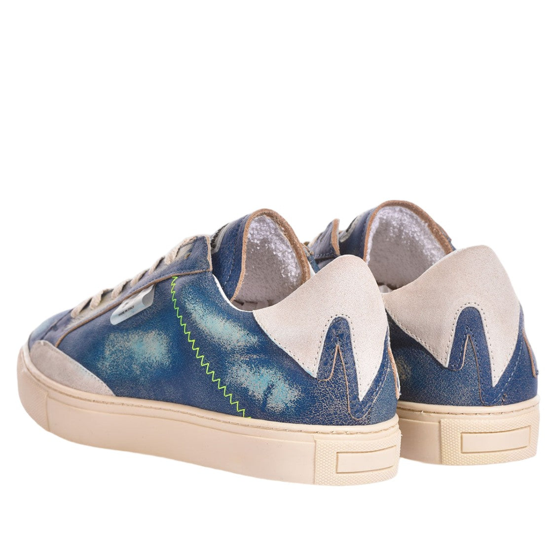 Mimanera Studio Handcrafted Old Blue Sneakers