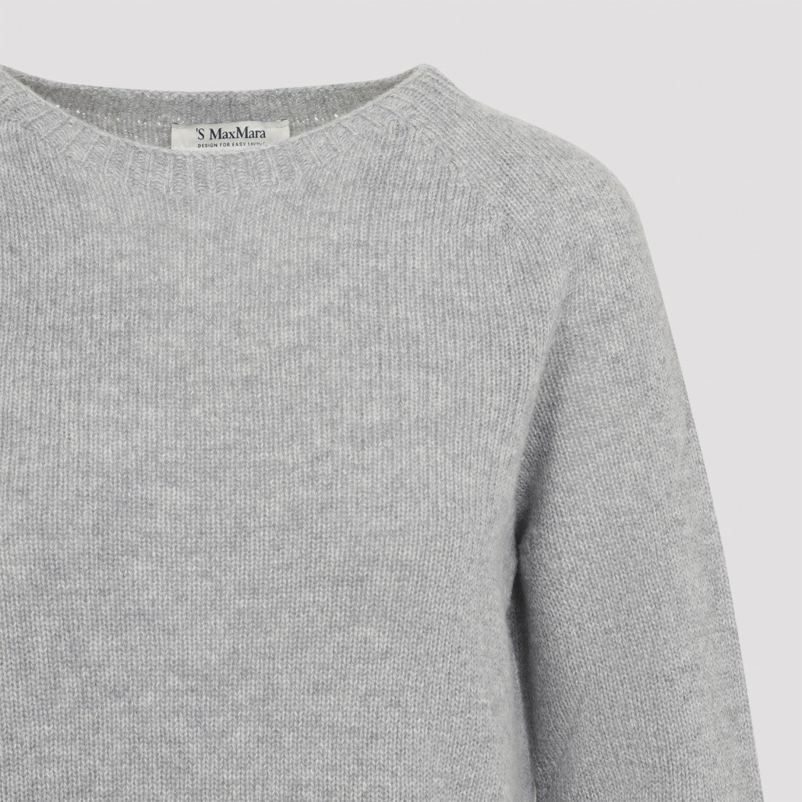 Max Mara Georg Grey Wool Pullover