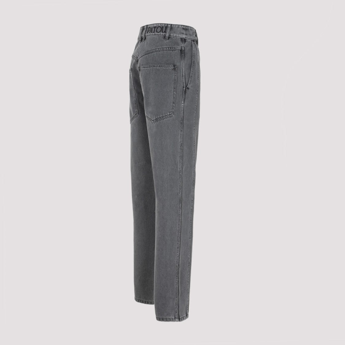 Patou Cargo Anthracite Cotton Trousers
