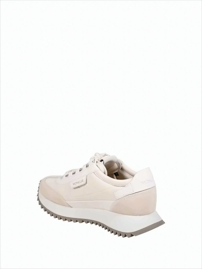 Moncler Low-Top Leather And Polyamide Sneakers