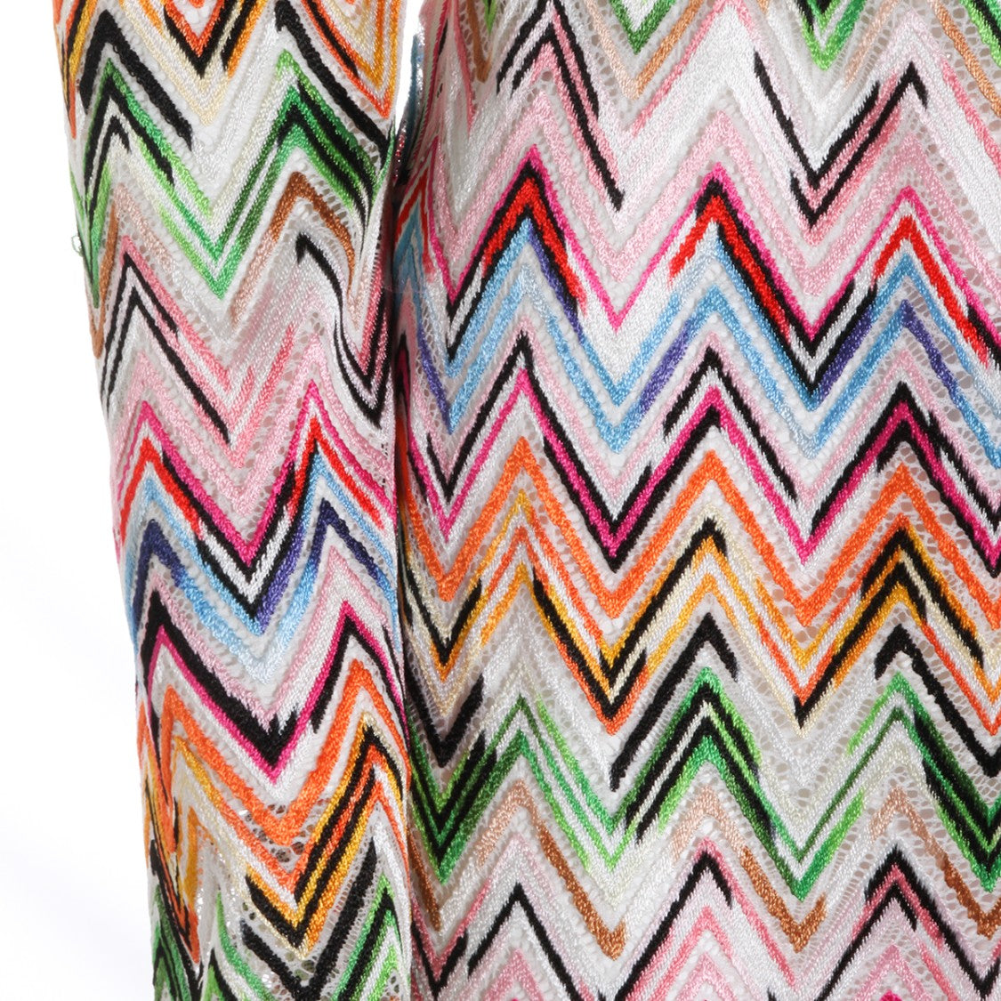 Missoni Zigzag Pattern Maxi Dress