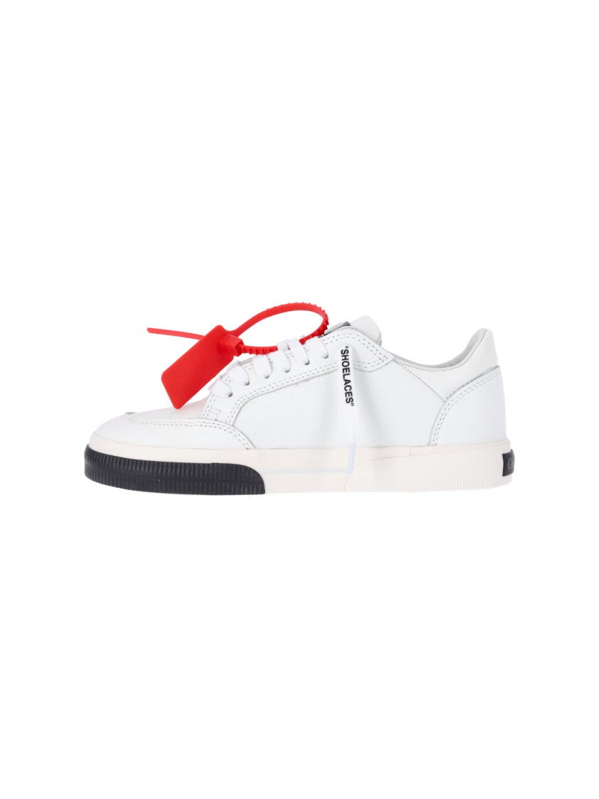 Off-White Low-Top Sneakers With Signature Arrow Logo