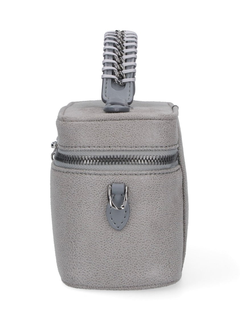 Stella Mccartney Gray Falabella Fabric Vanity Bag
