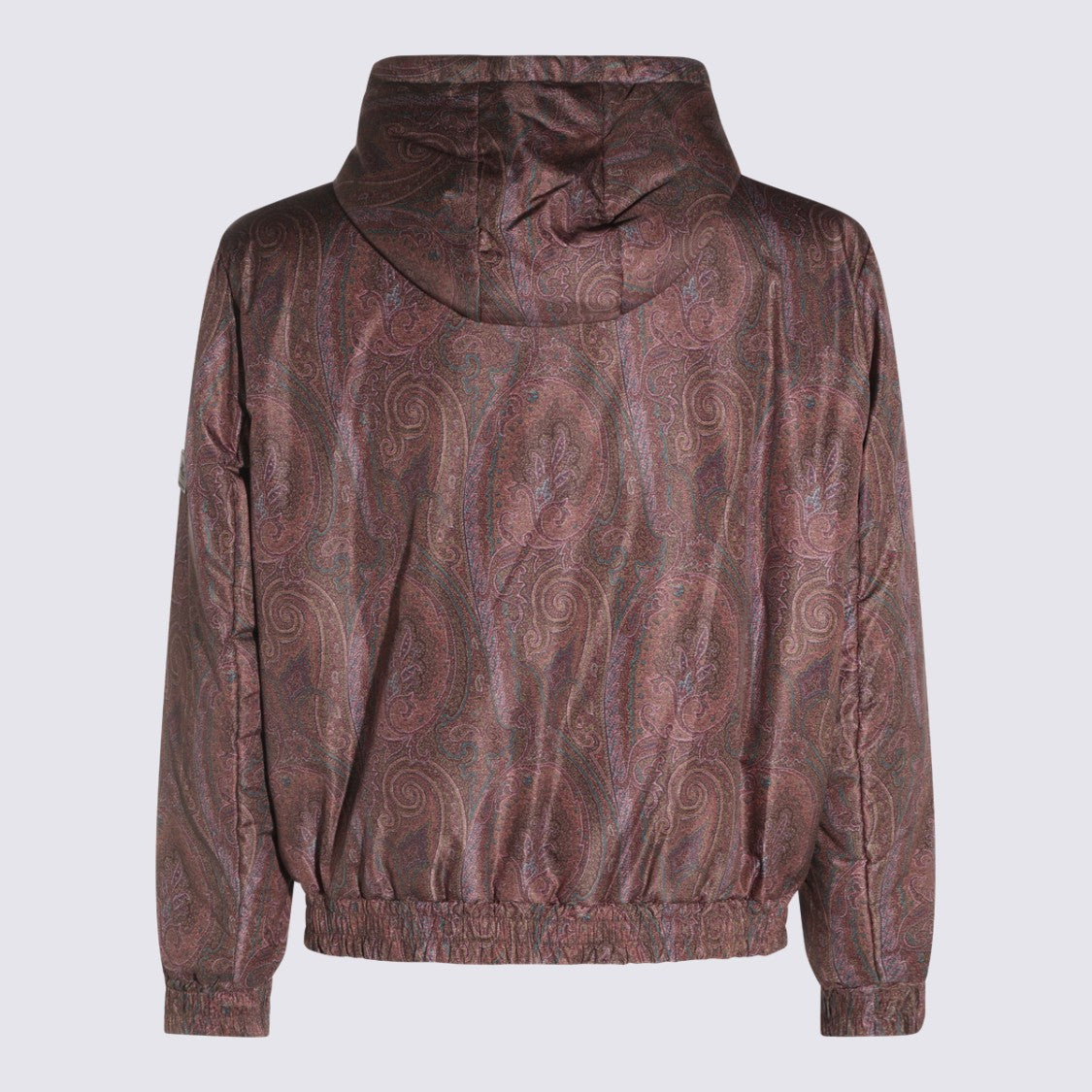 Etro Hooded Casual Jacket With Intricate Paisley Pattern
