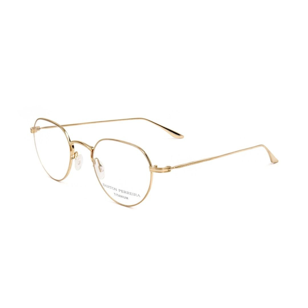 Barton Perreira Bp5194 480Ro Thin Lightweight Metal Frame Eyeglasses With Adjustable Nose Pads