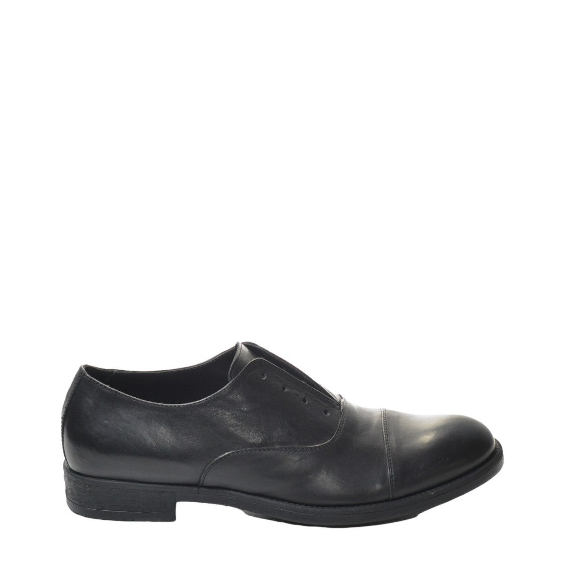 Hundred 100 Black Leather Oxford Shoe
